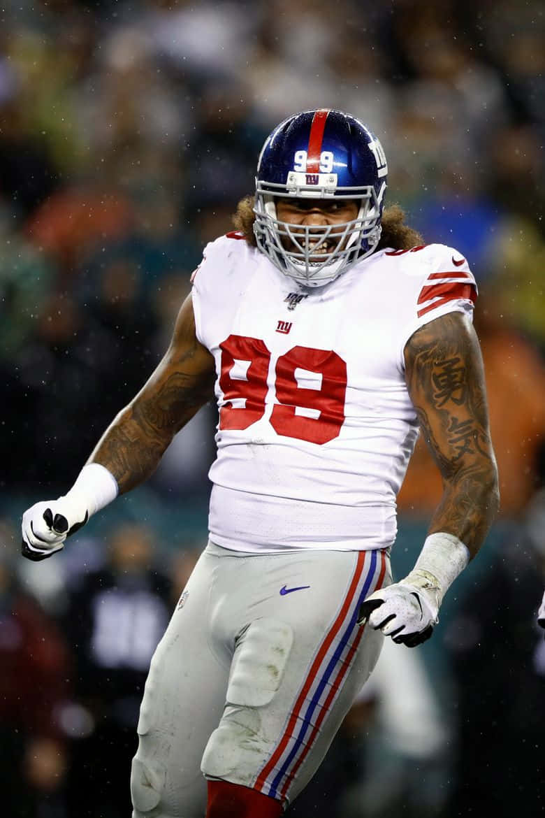 Candid Leonard Williams Football Player Background