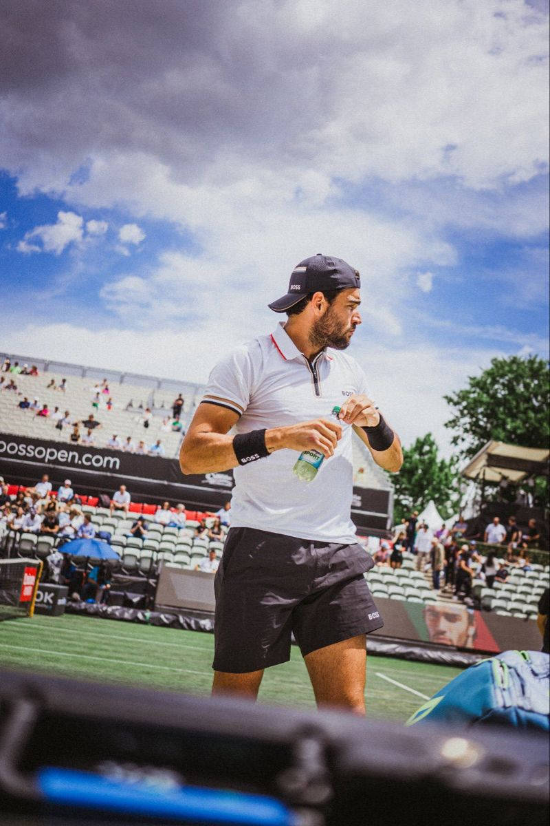 Candid Matteo Berrettini Portrait