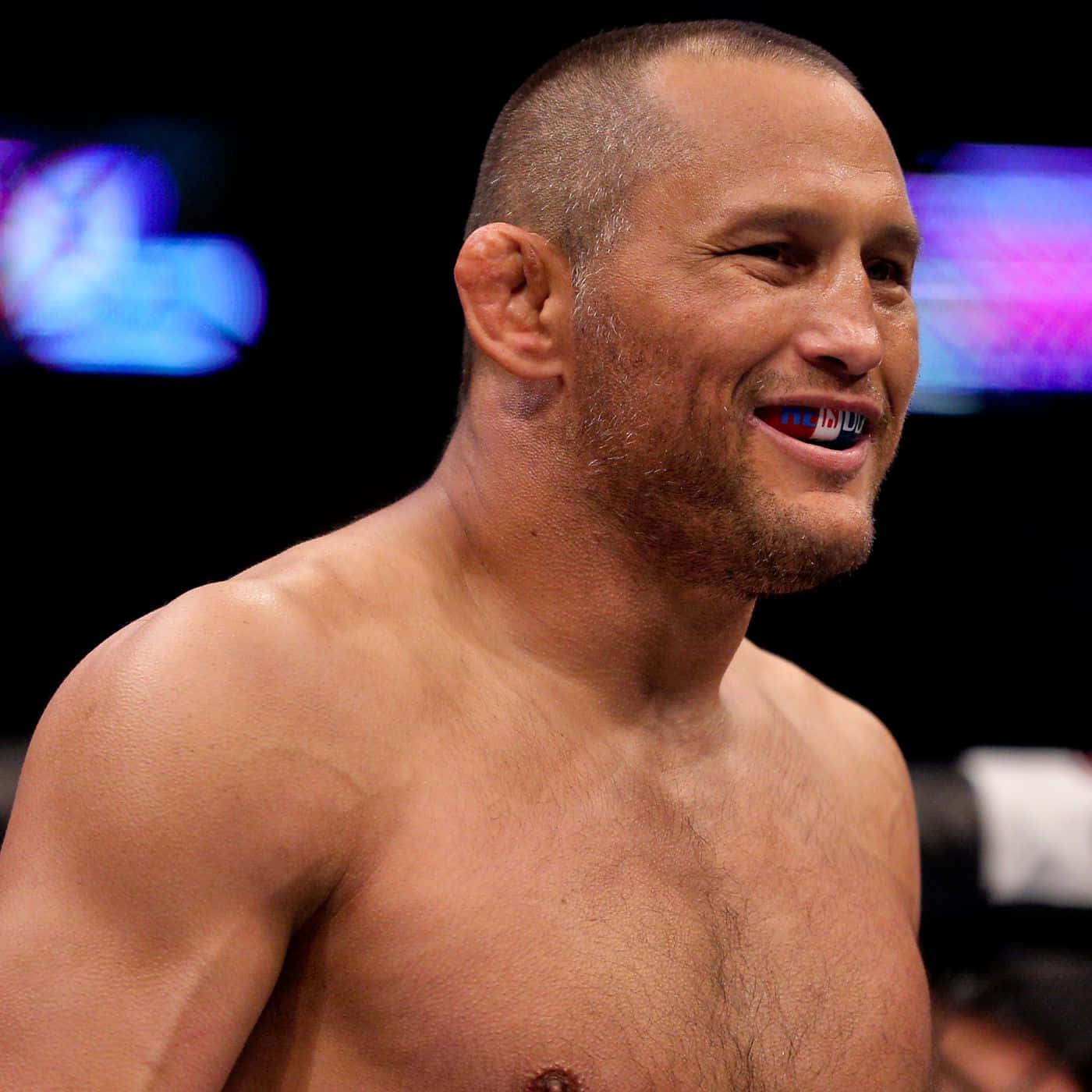 Candid Shot Of Dan Henderson Background