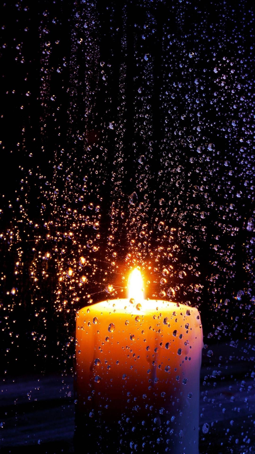 Candle In The Rain Background
