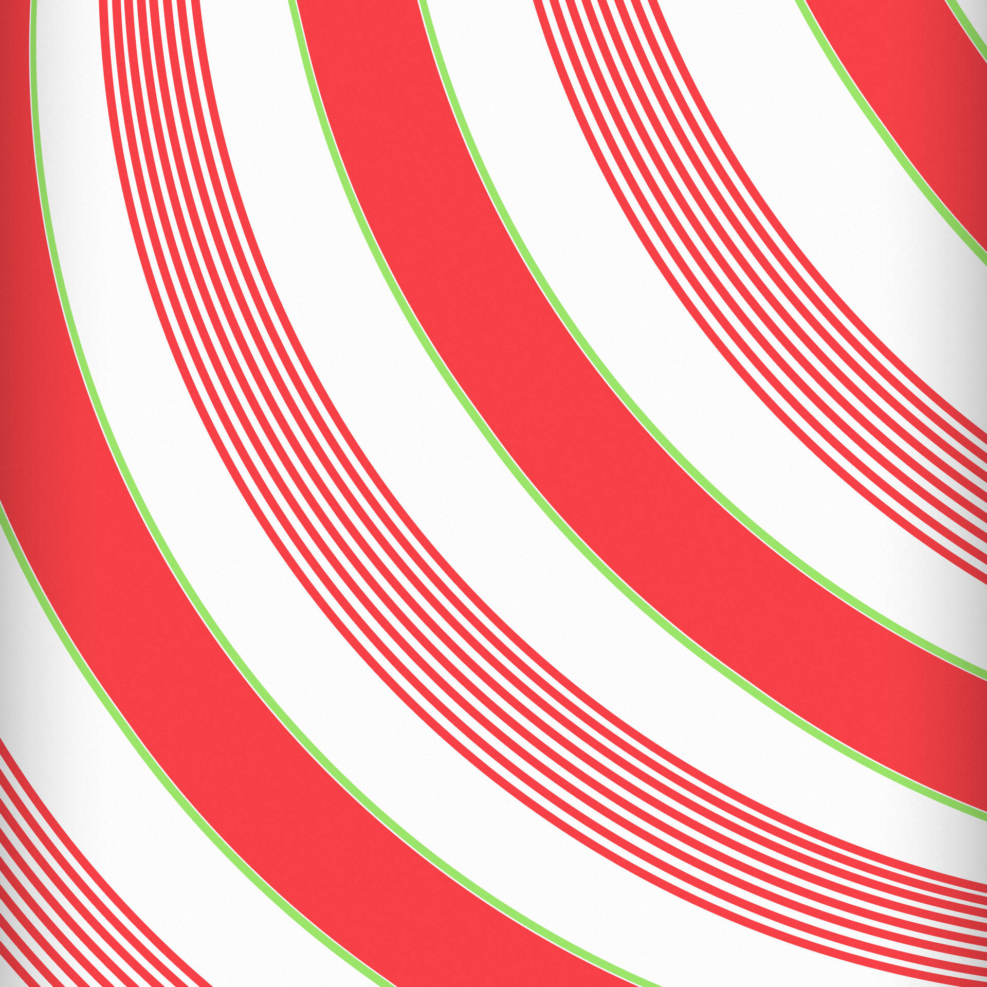 Candy Cane Green And Red Pattern Background