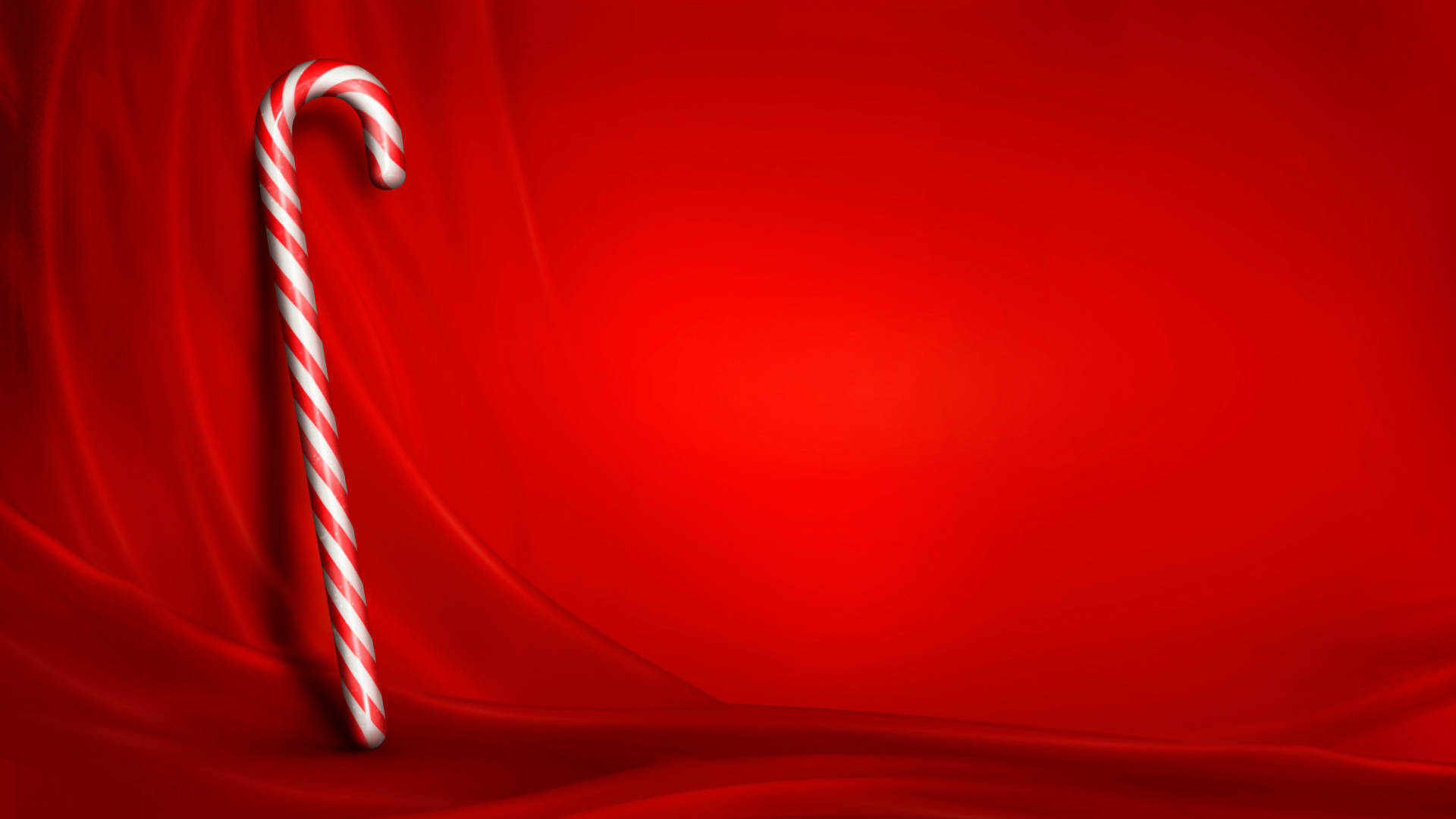 Candy Cane Red Christmas Background Background