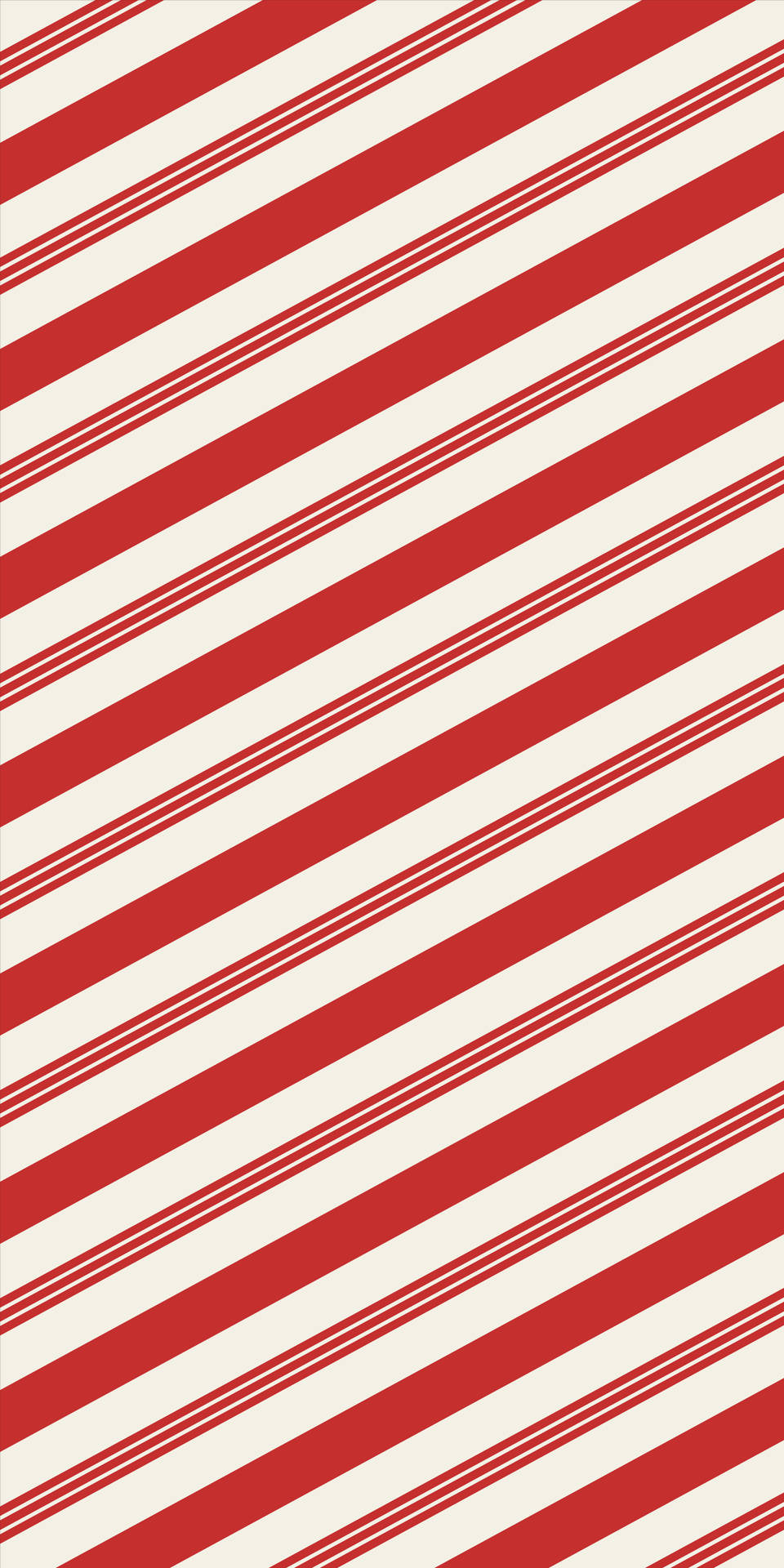 Candy Cane Red Pattern Background