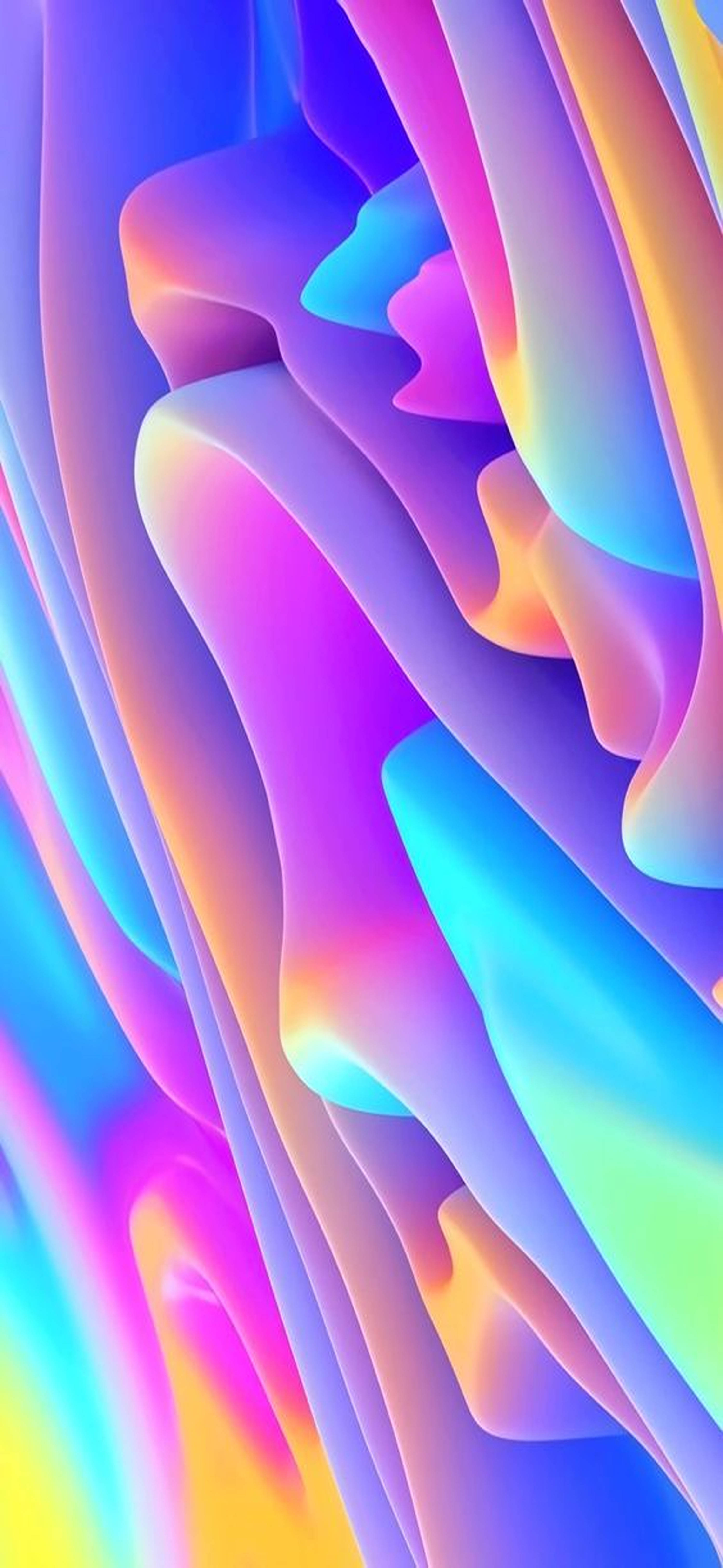 Candy Color 3d Abstract Redmi Note 9 Pro Background