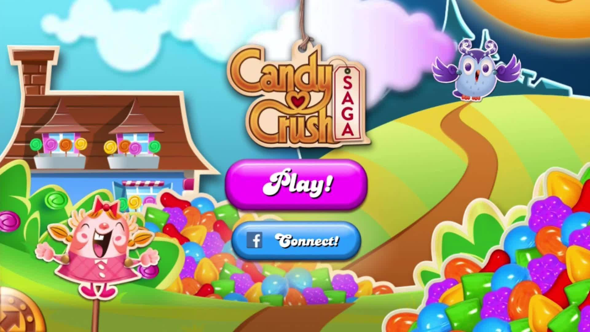 Candy Crush Saga Main Menu Background