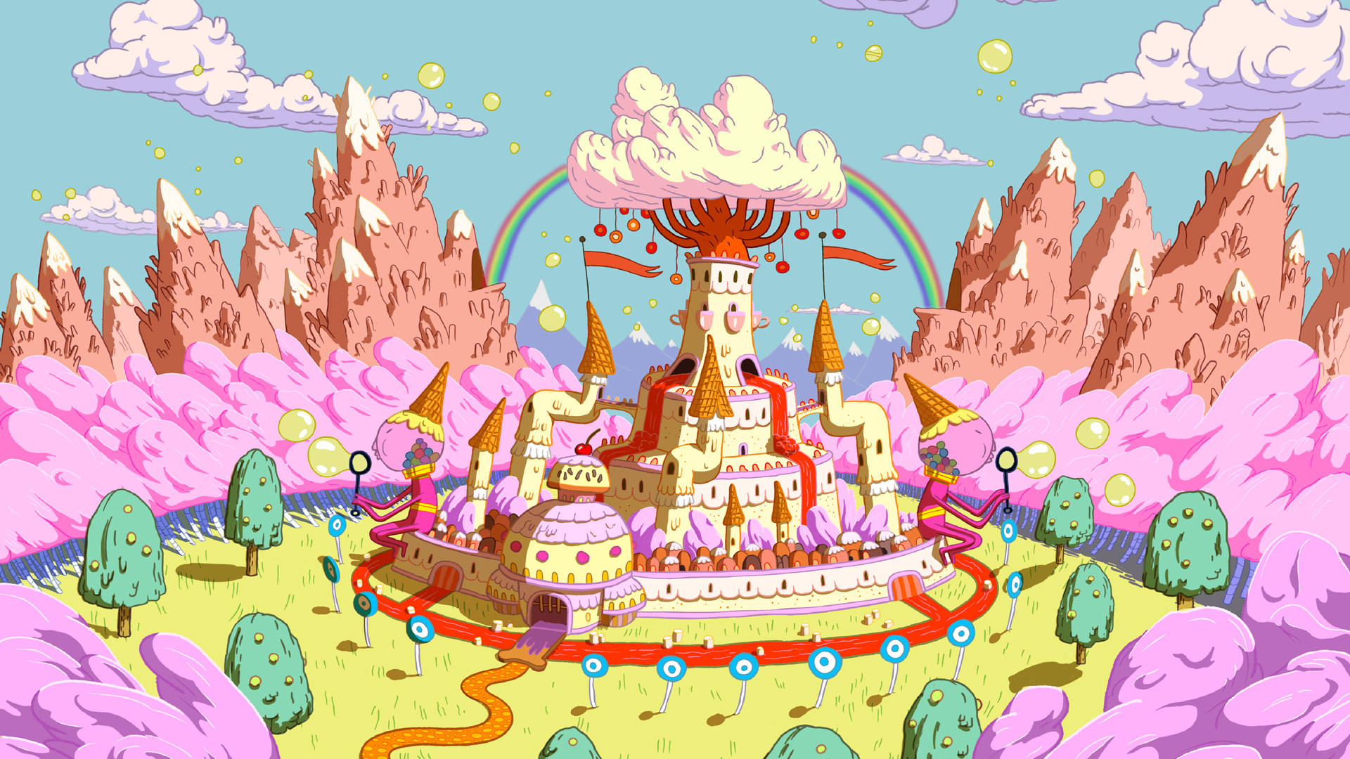Candy Kingdom Adventure Time Laptop Background