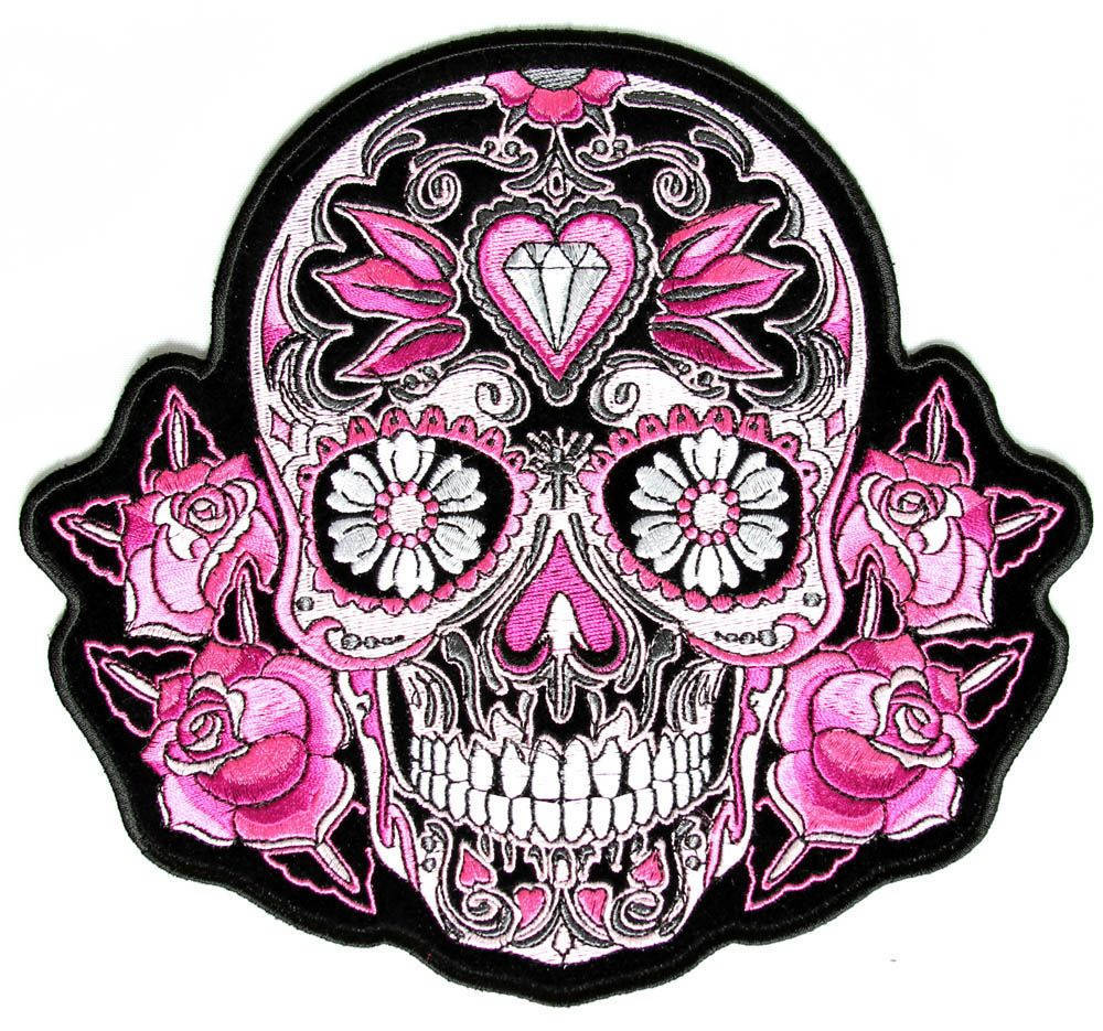 Candy Sugar Skull Design Background
