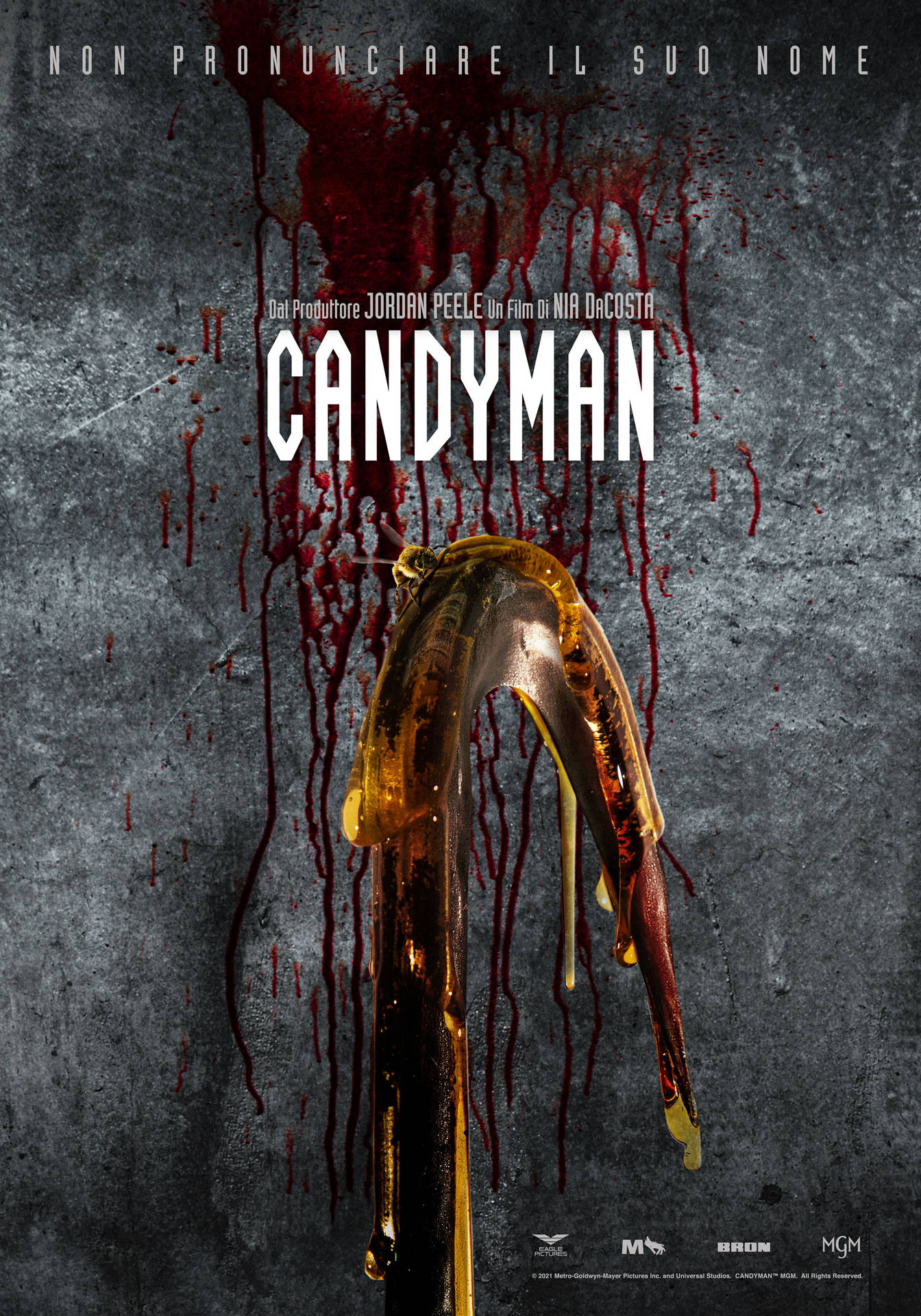 Candyman Gray Horror Movie Poster