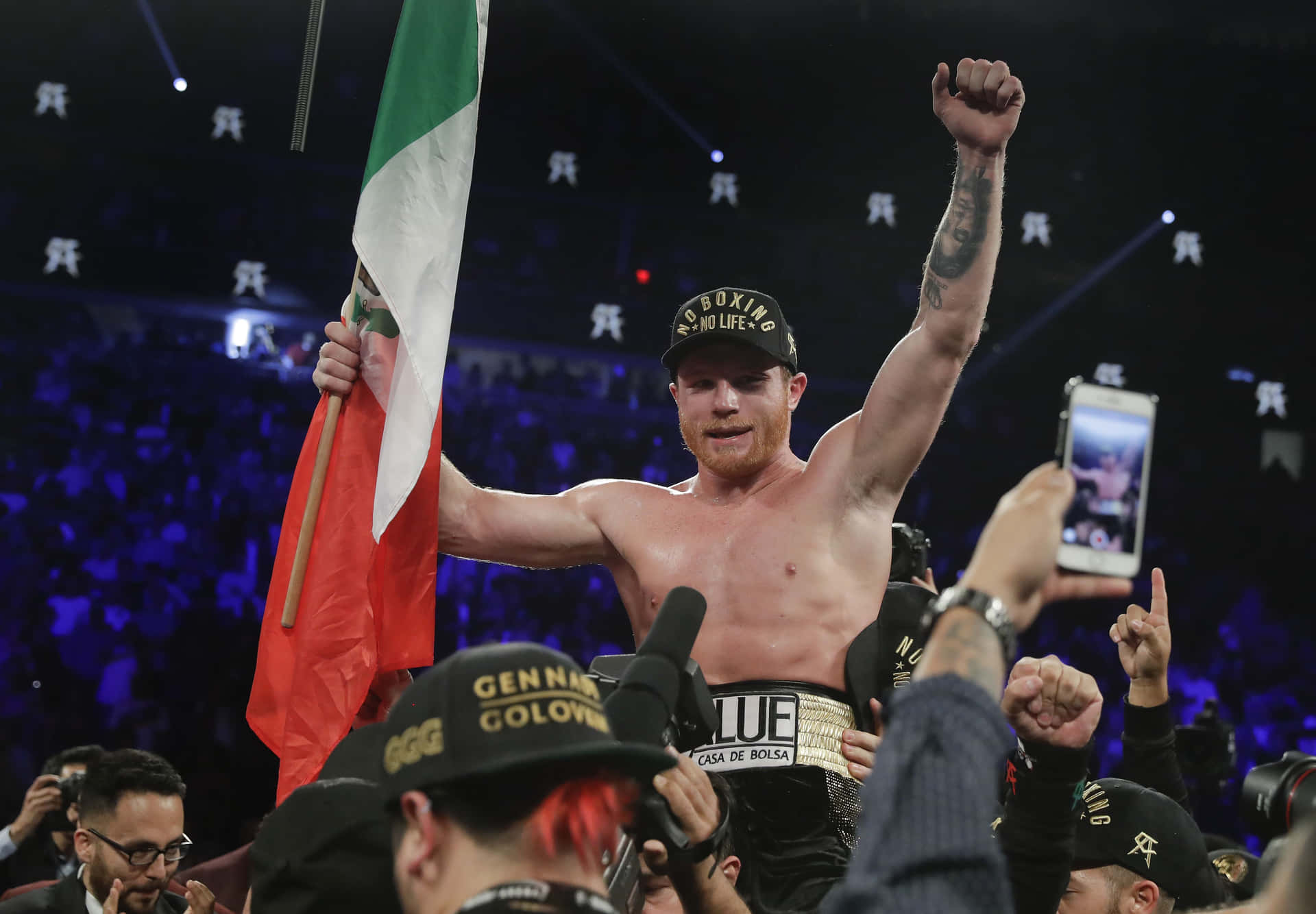 Canelo Alvarez – Mexican Professional Boxing Champ Background