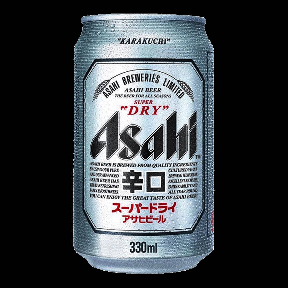 Canned Beer Nectar Asahi Super Dry Background