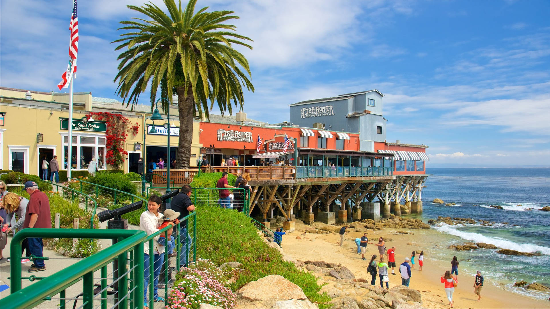 Cannery Row Beach Establishments Background