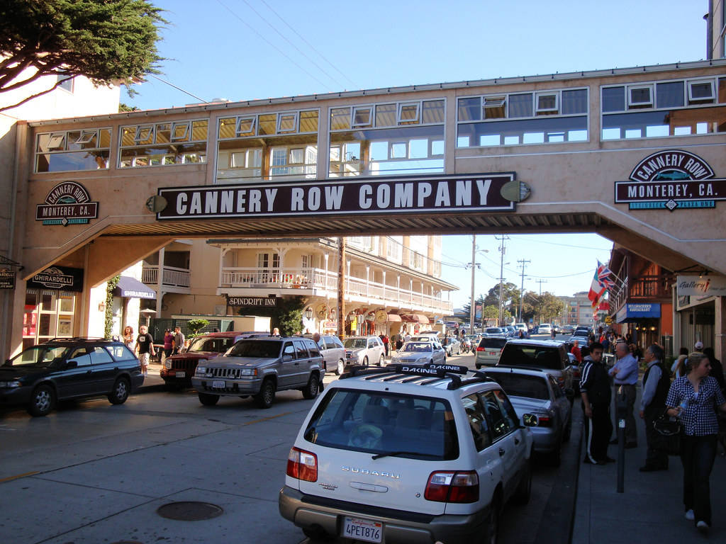 Cannery Row Company Sign Background