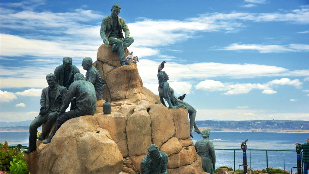 Cannery Row Monument Background