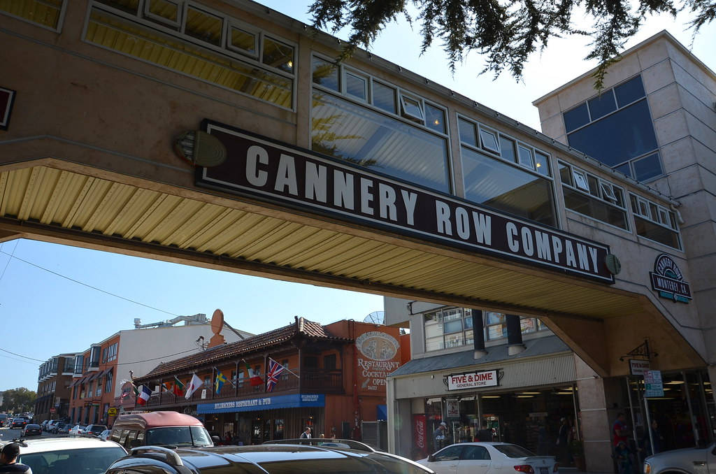 Cannery Row Sign Background