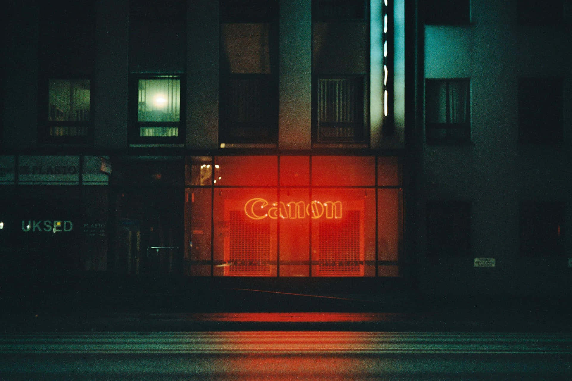 Canon Neon Lights Tumblr Laptop Background