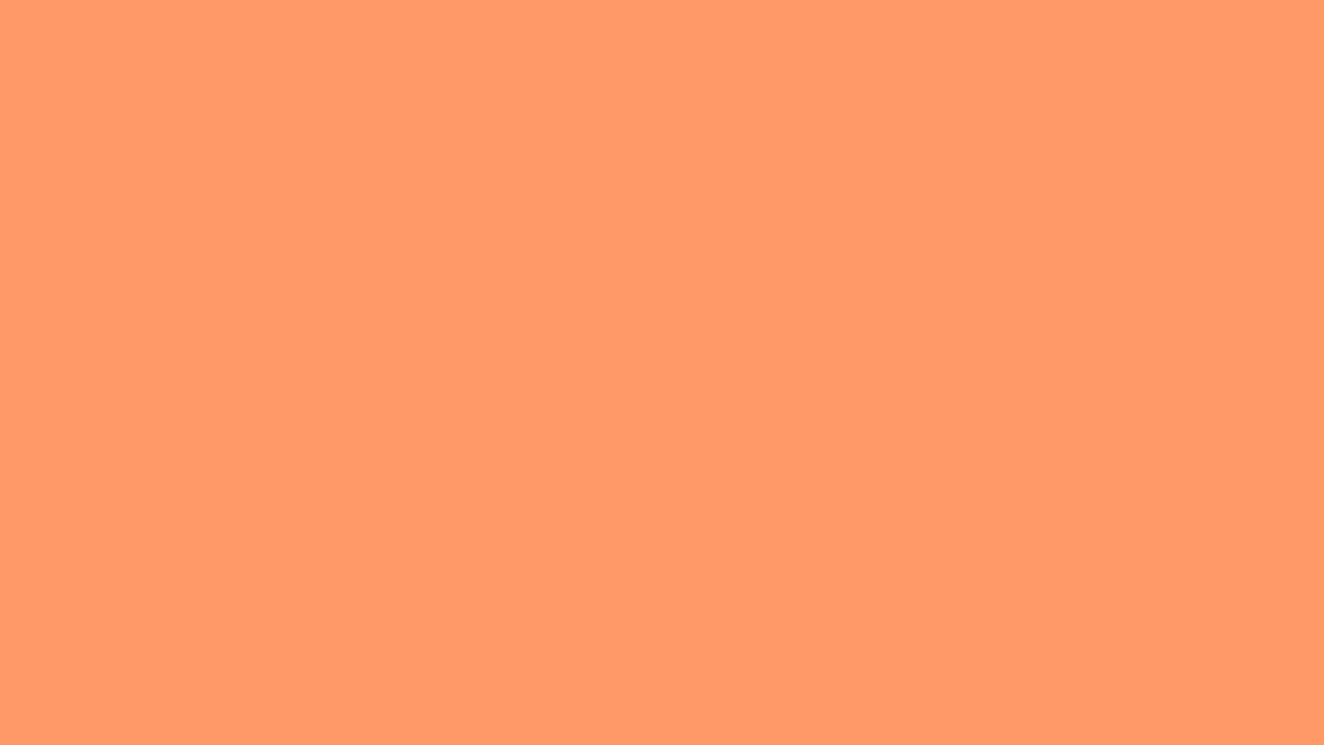 Cantaloupe Orange Plain Color
