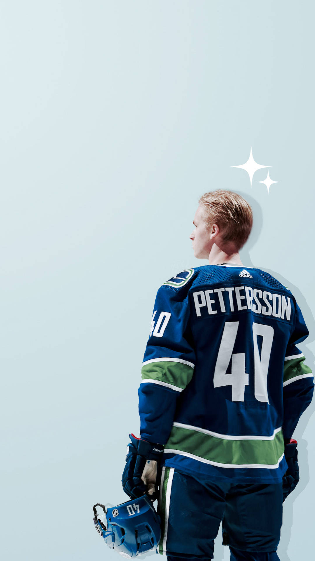 Canucks Player Elias Pettersson Minimalist Poster