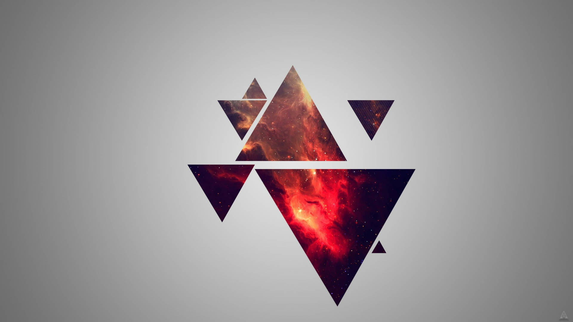 Canva Abstract Triangles Background