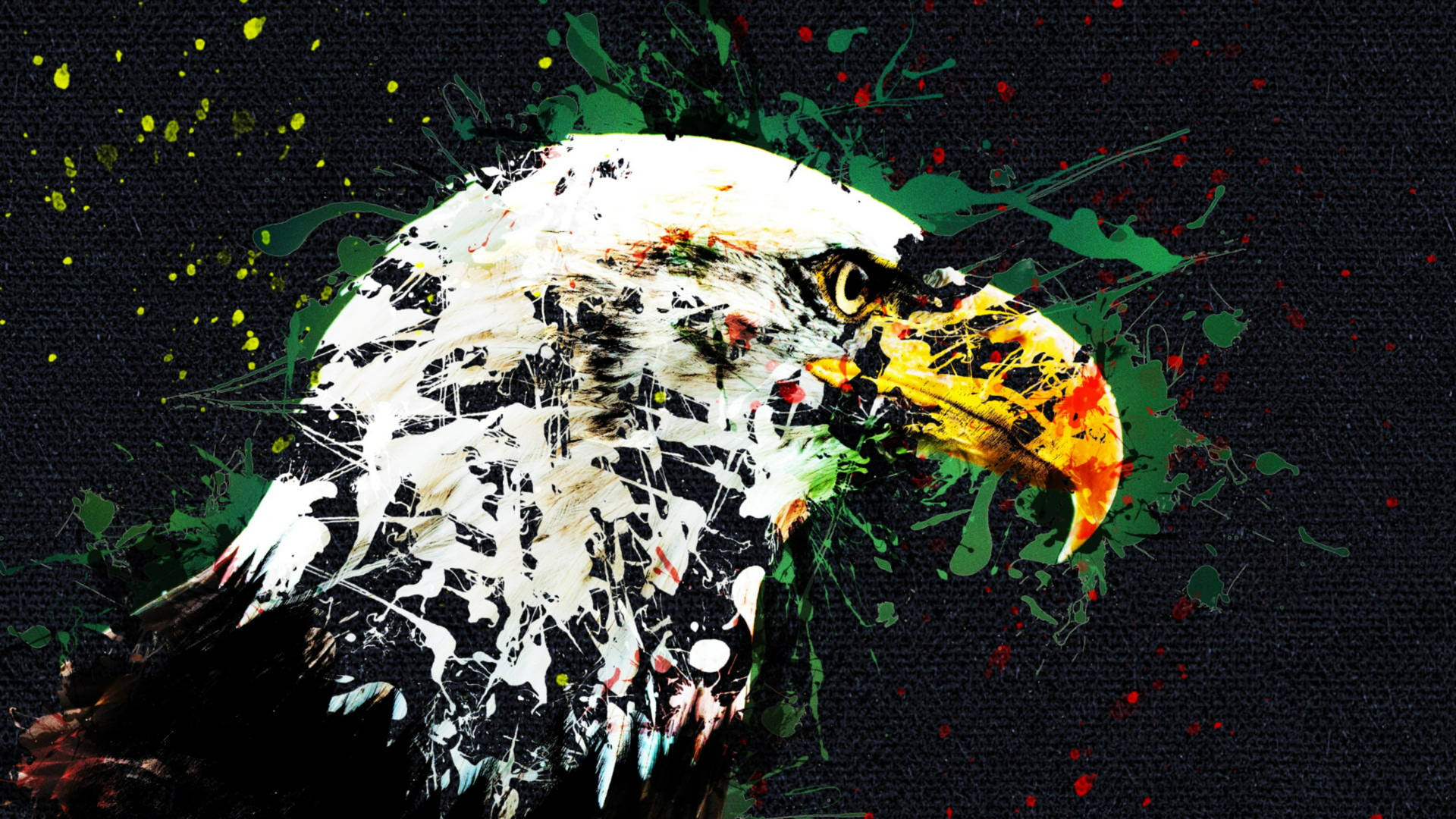 Canva Eagle Art Background