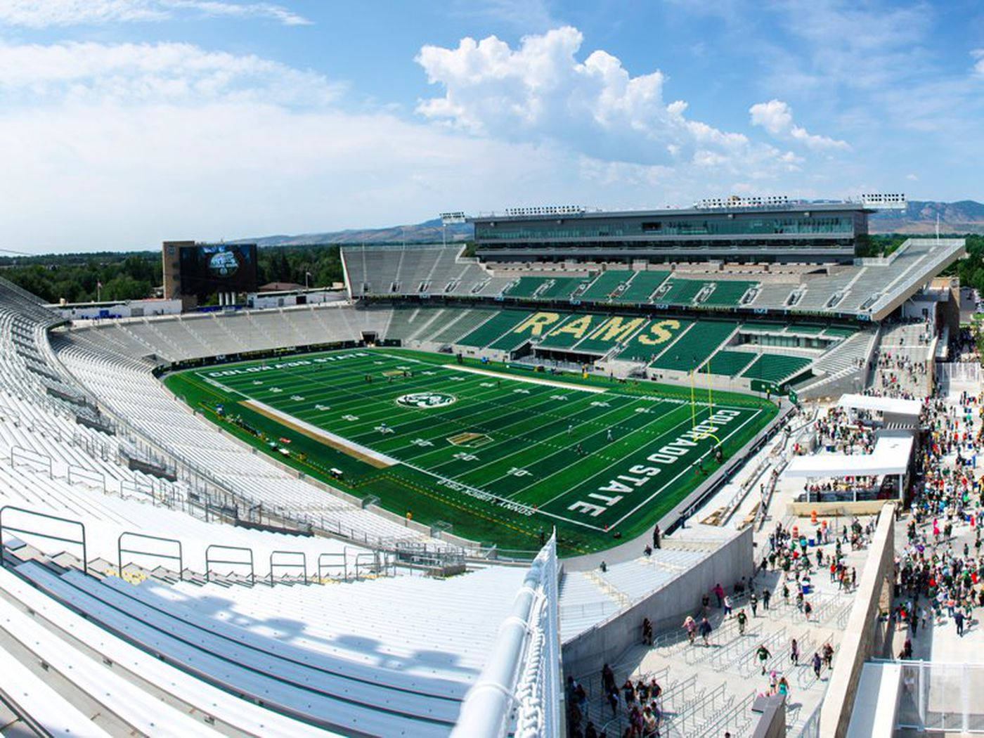 Canvas Stadium Colorado State University Background