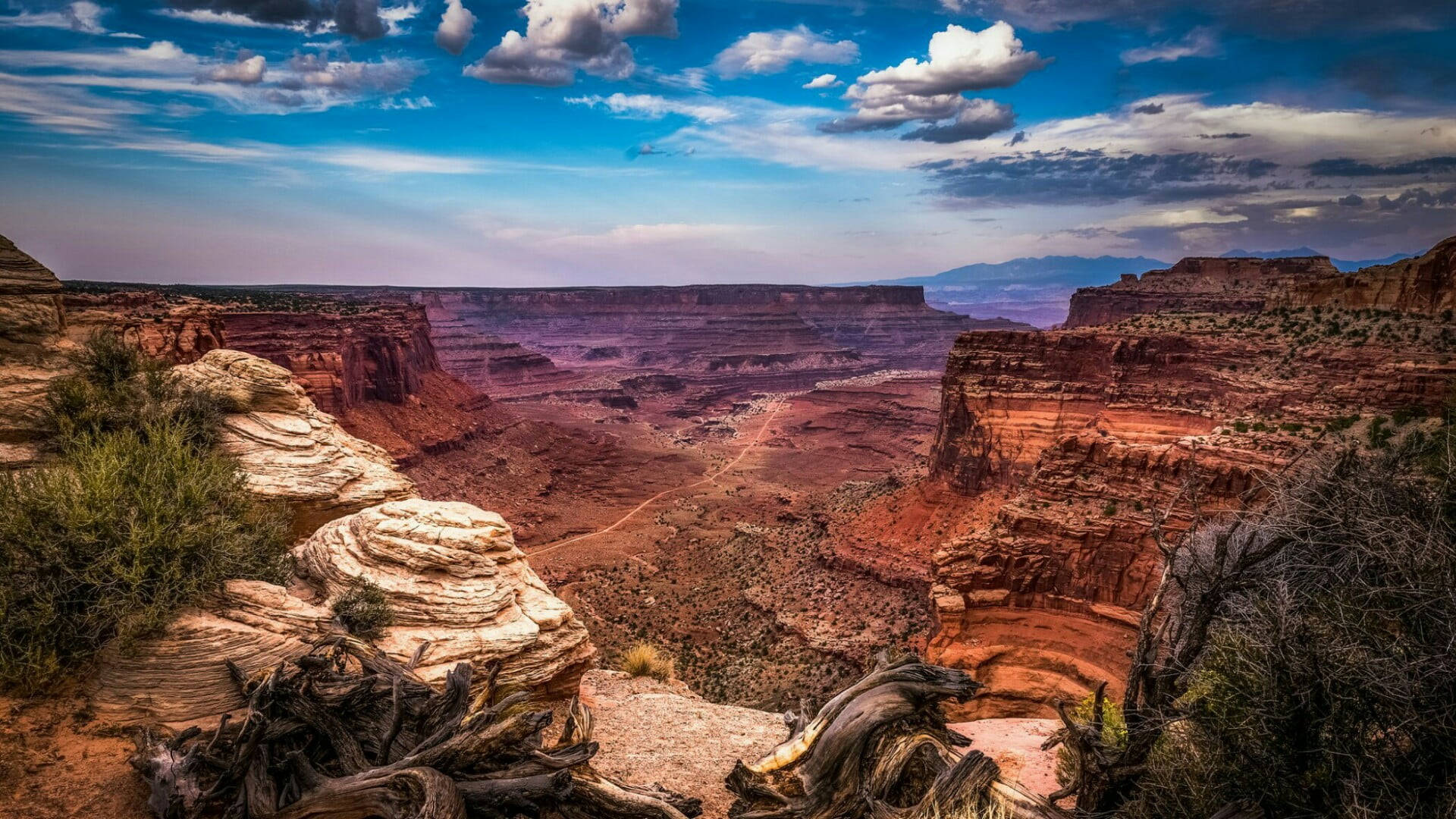 Canyonlands National Park Landscape Background