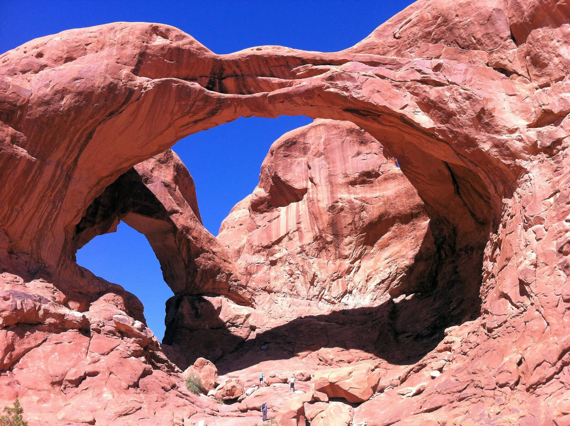 Canyonlands National Park Stone Arch Background