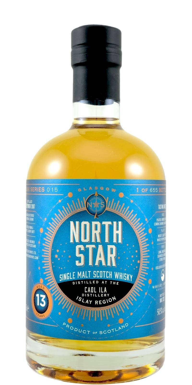 Caol Ila North Star Whiskey Background