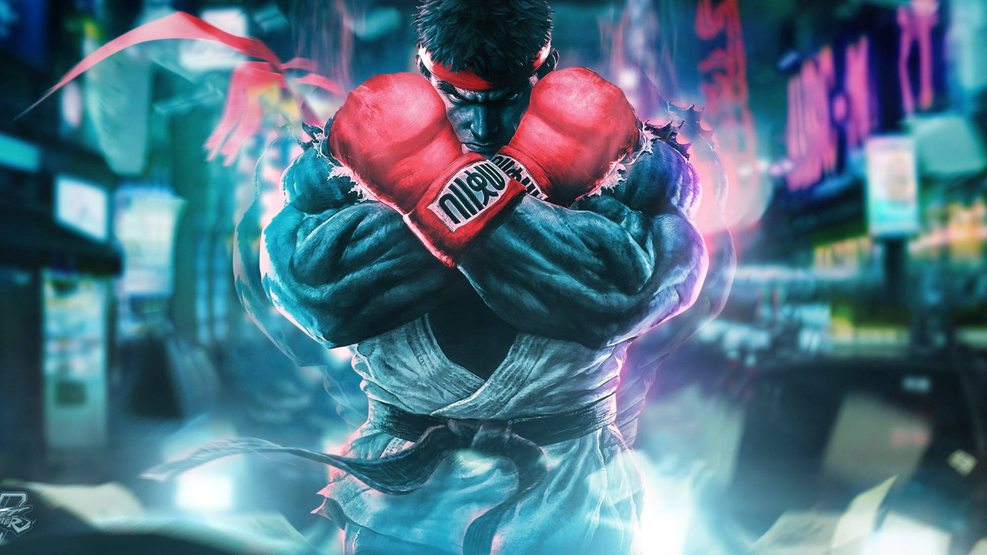 Capcom Ryu Street Fighter 5 Background