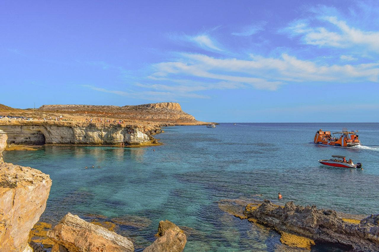 Cape Greco Cyprus Background