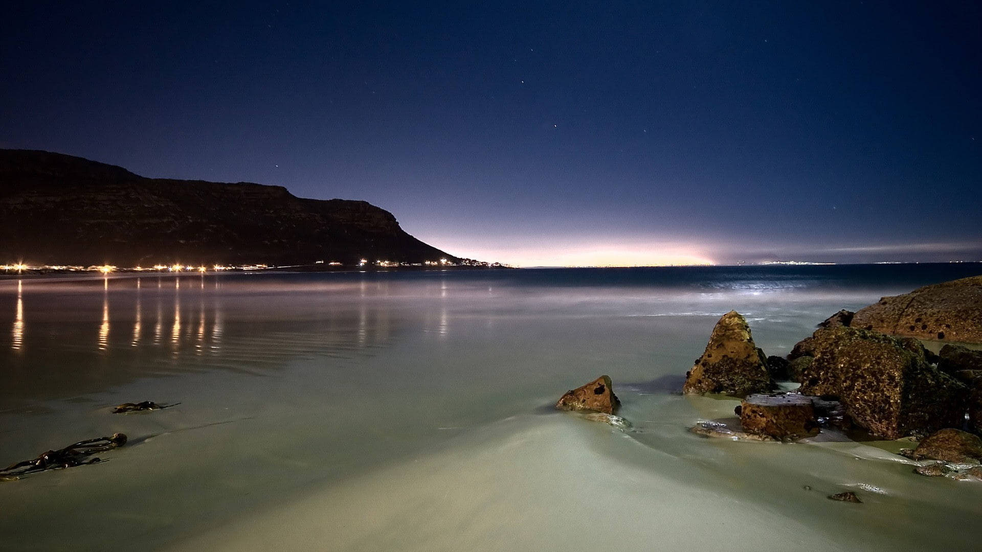 Cape Town At Dawn Background