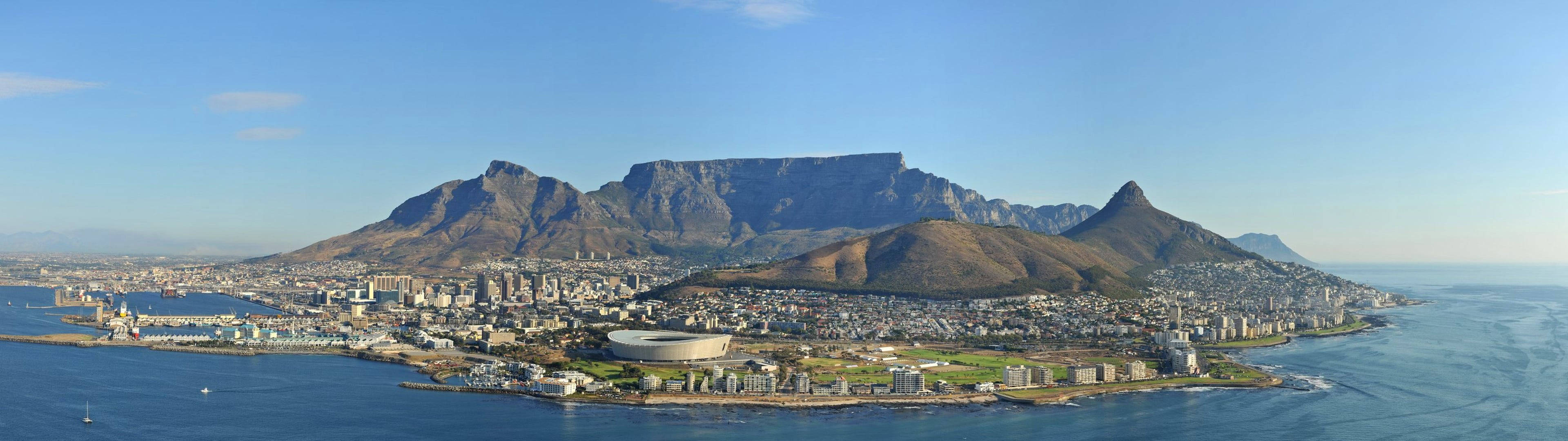 Cape Town South Africa Panorama Background