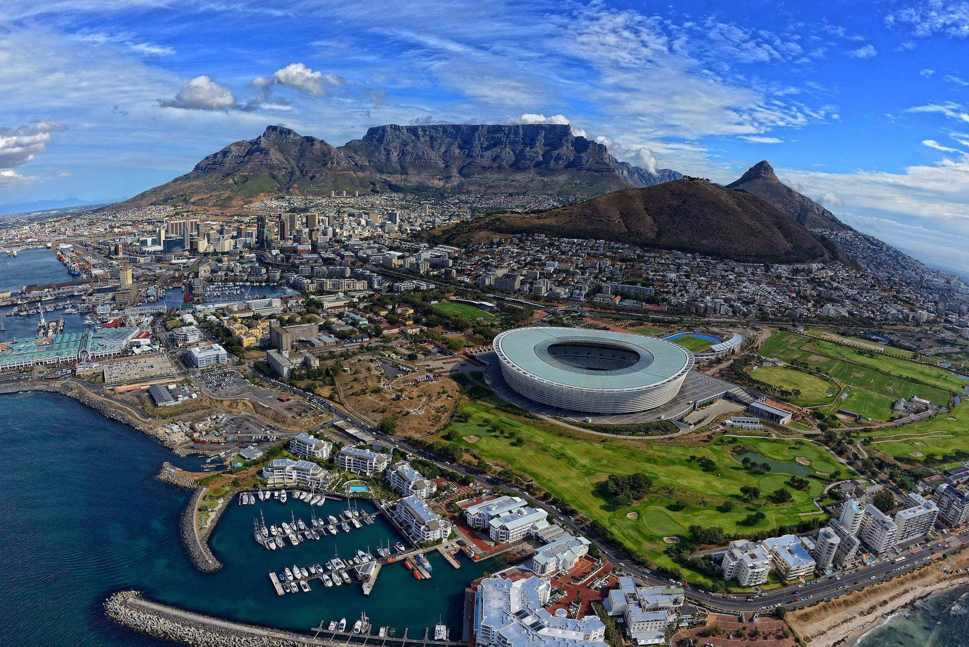 Cape Town Stadium In South Africa