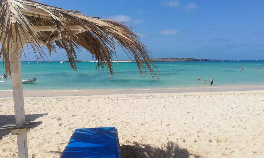 Cape Verde Beach Chair Background