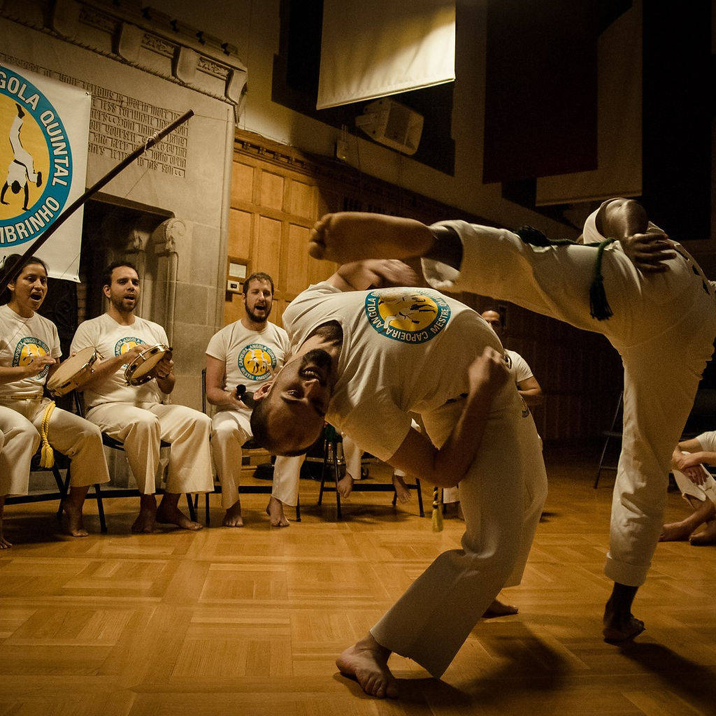 Capoeira Evasive Maneuver Background