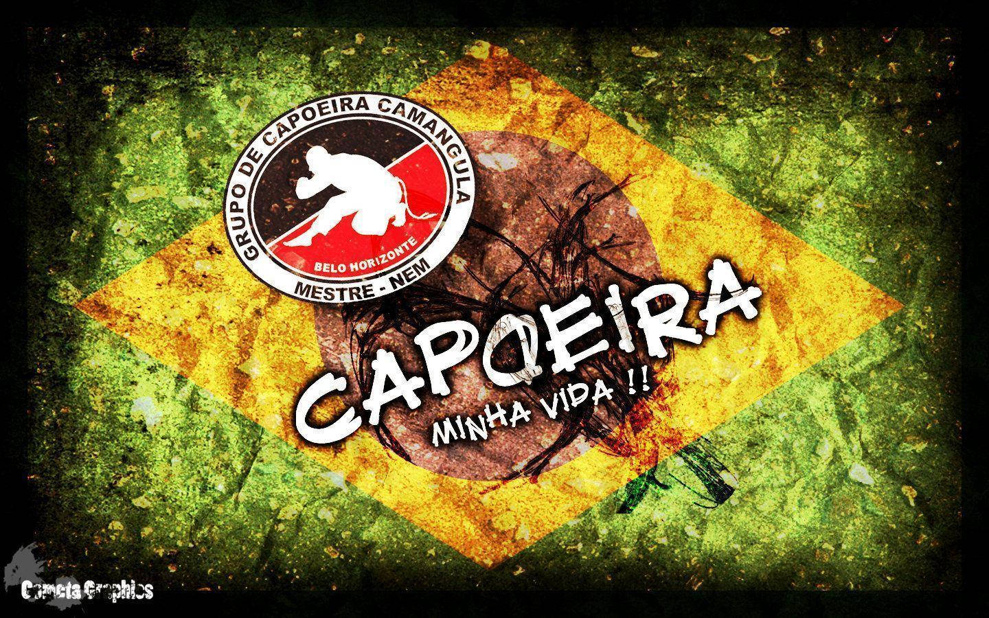 Capoeira Group Poster Background