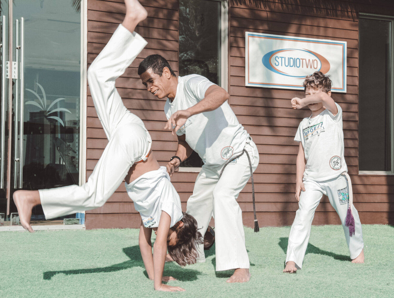 Capoeira Kids Training Background