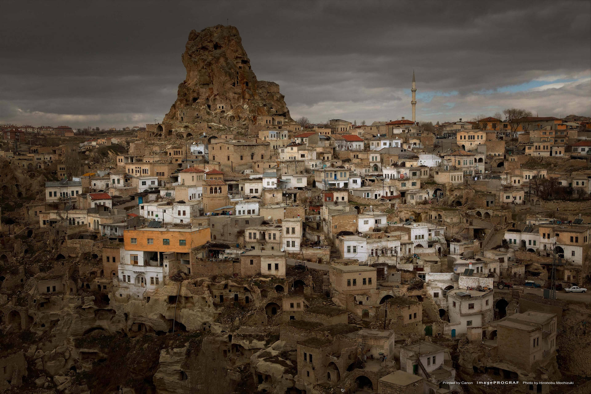 Cappadocia Village With Hill Background