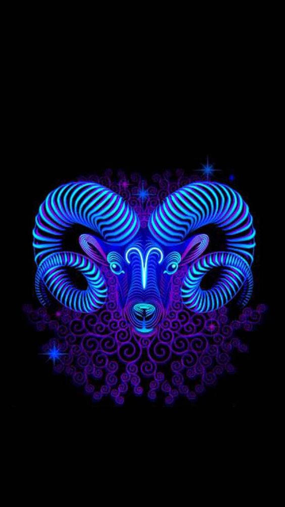 Capricorn Horned Goat Background