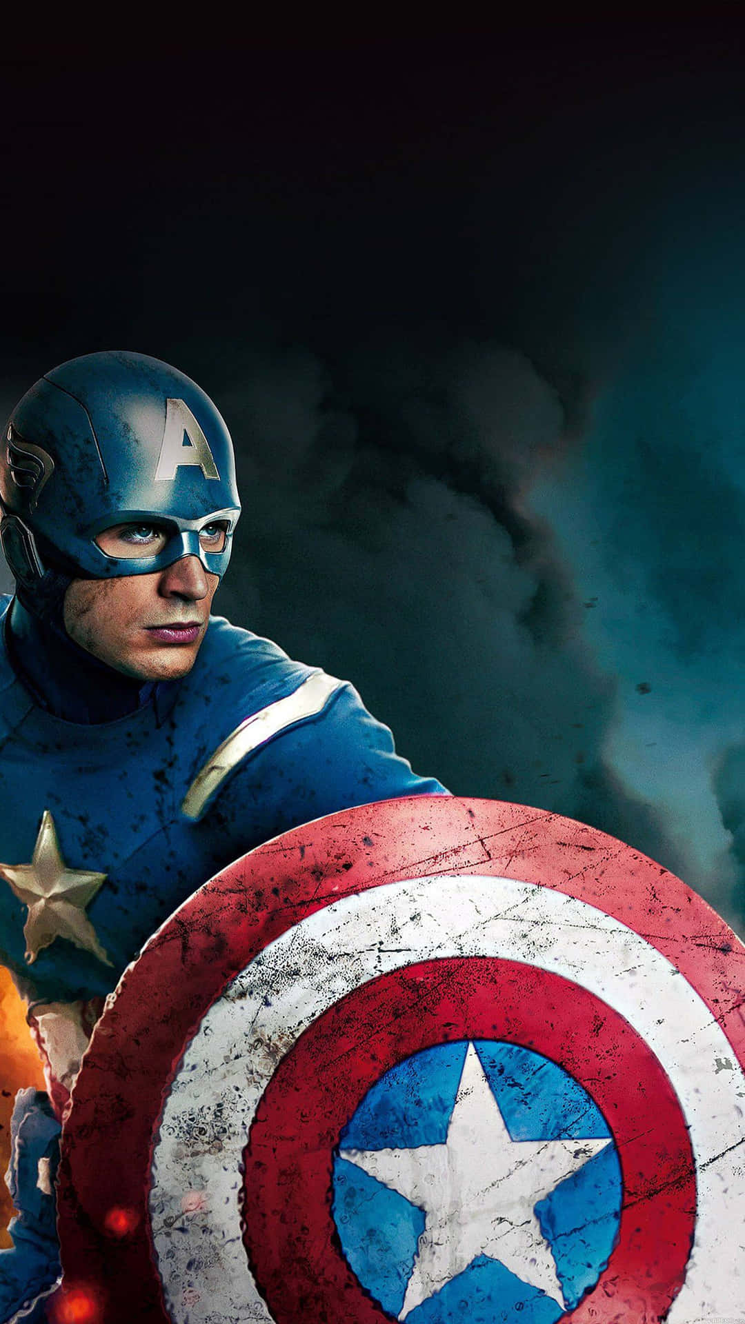 Captain America And His Android Armor Background