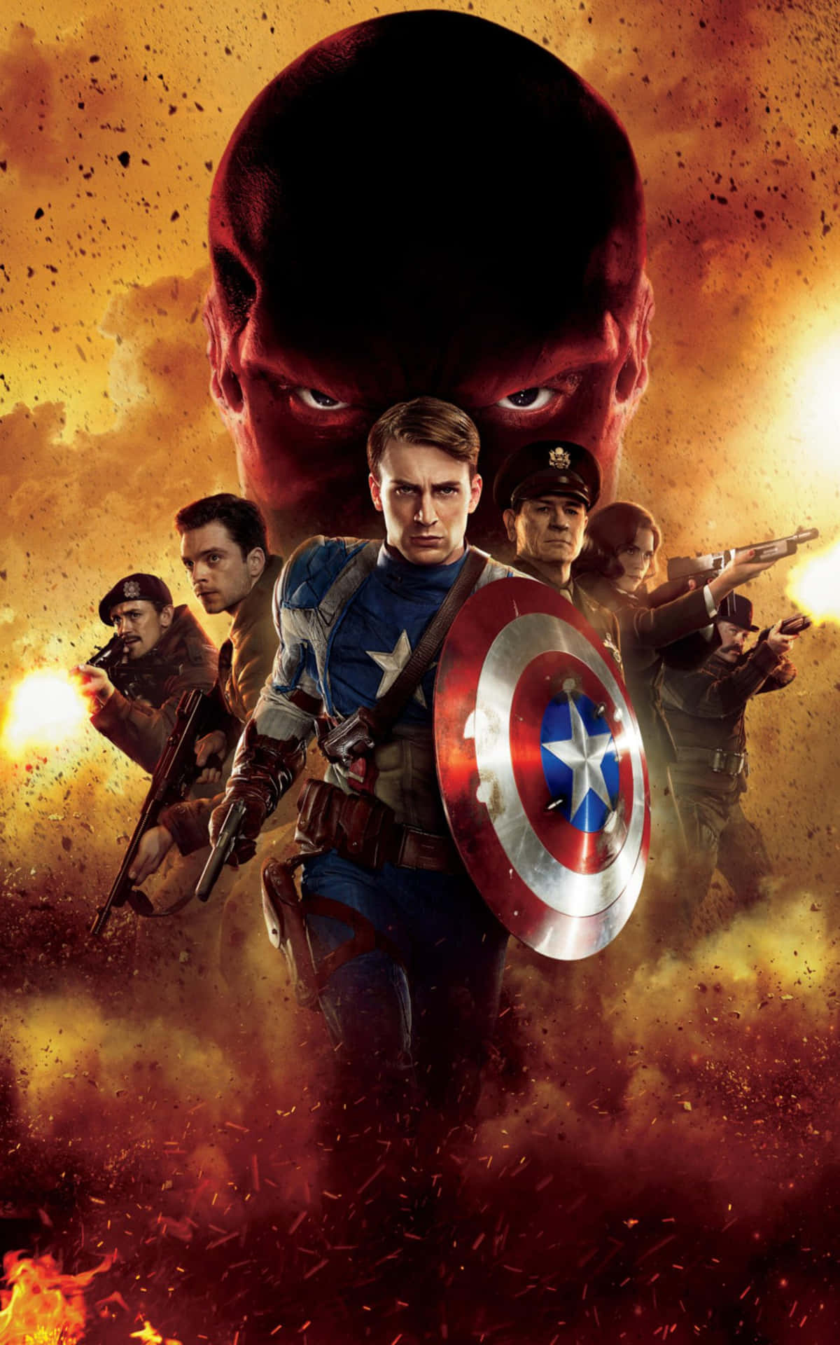 Captain America Android Cast Background