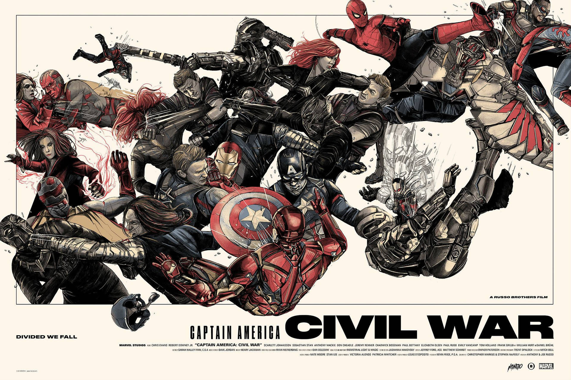 Captain America Civil War Artwork Background