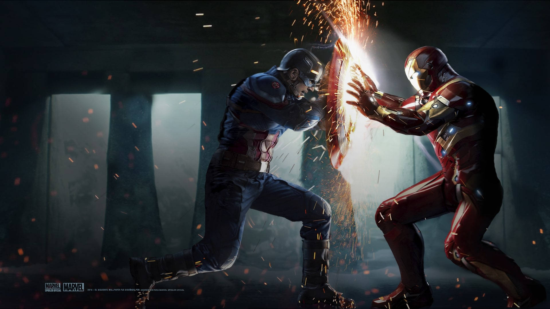 Captain America Civil War Final Battle Scene