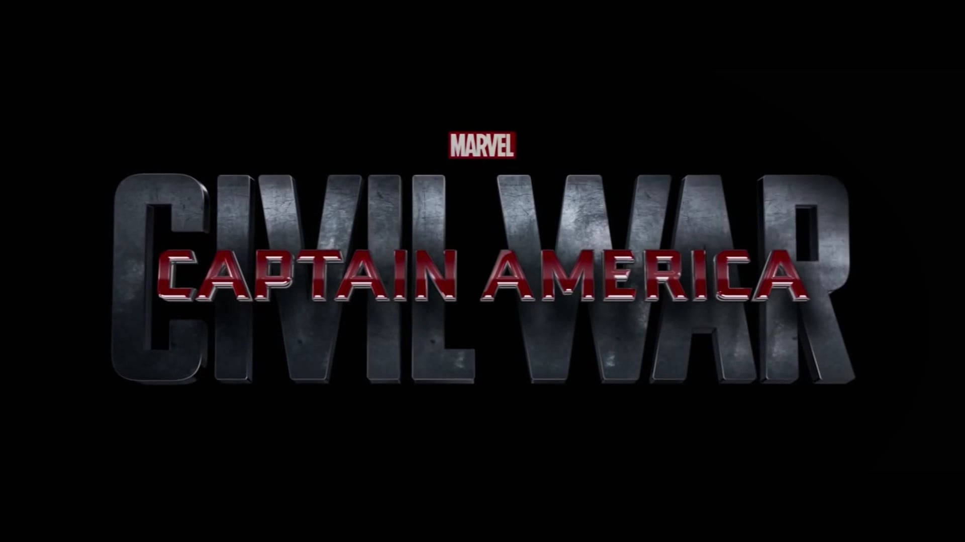 Captain America Civil War Wordmark Background