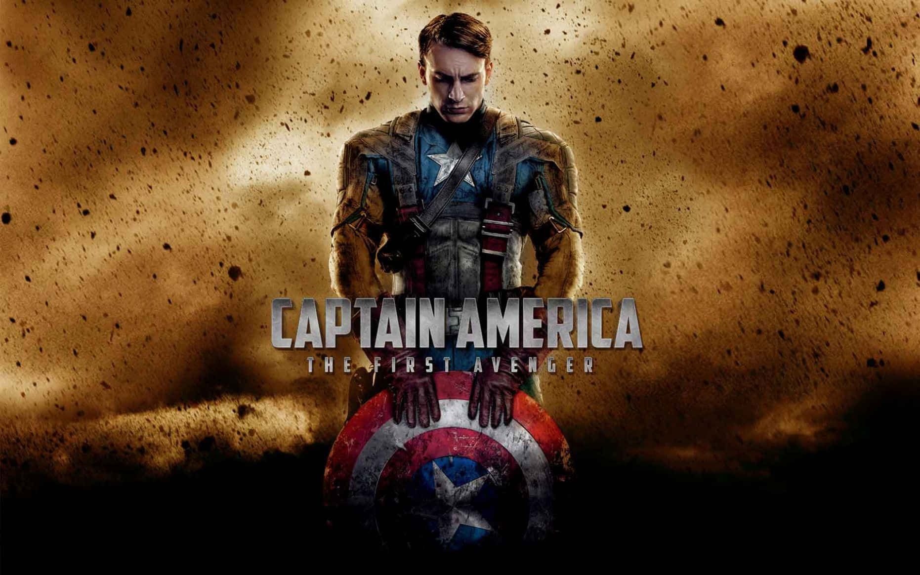 Captain America Dual Screen The First Avenger Background