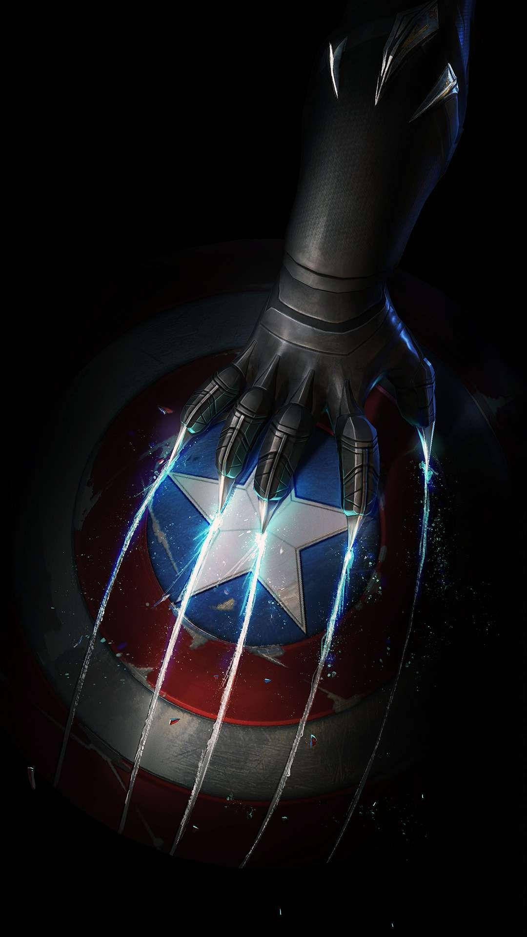 Captain America Hand Marvel Iphone X