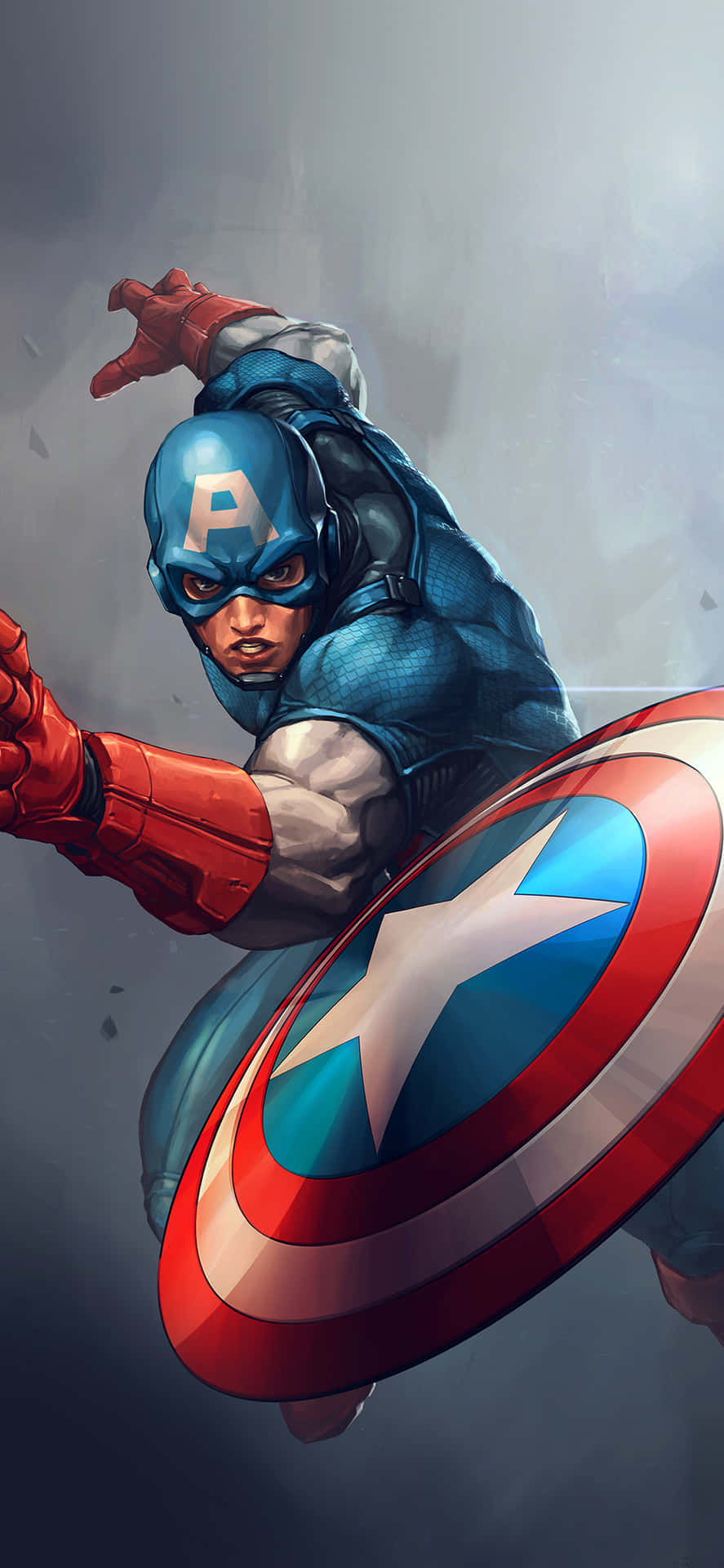 Captain America Is The Epitome Of Cool Background