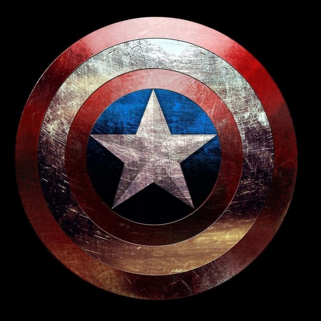 Captain America Logo 1024 X 1022 Background