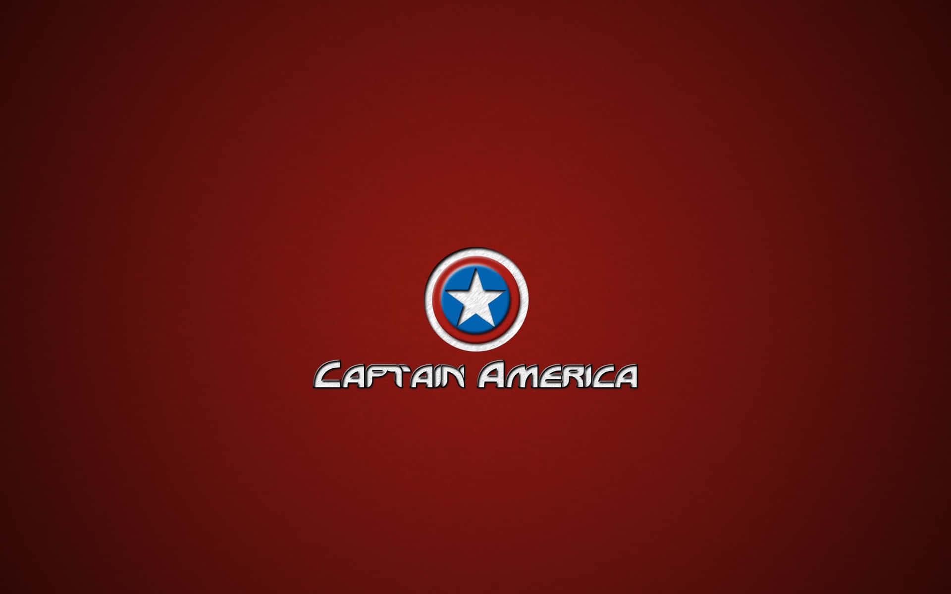 Captain America Logo Symbolizing Patriotism Background