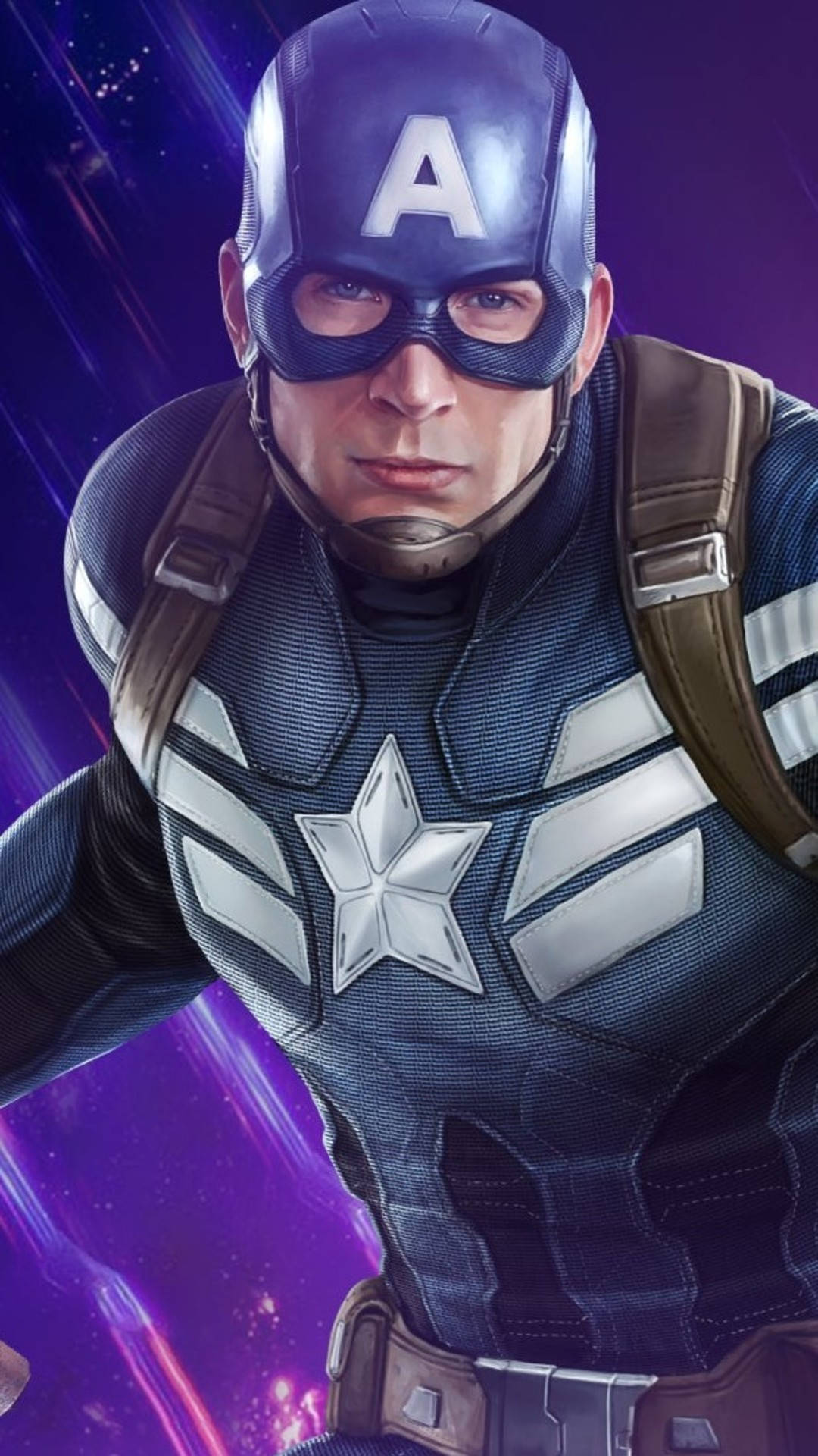 Captain America Mobile A Artwork Background