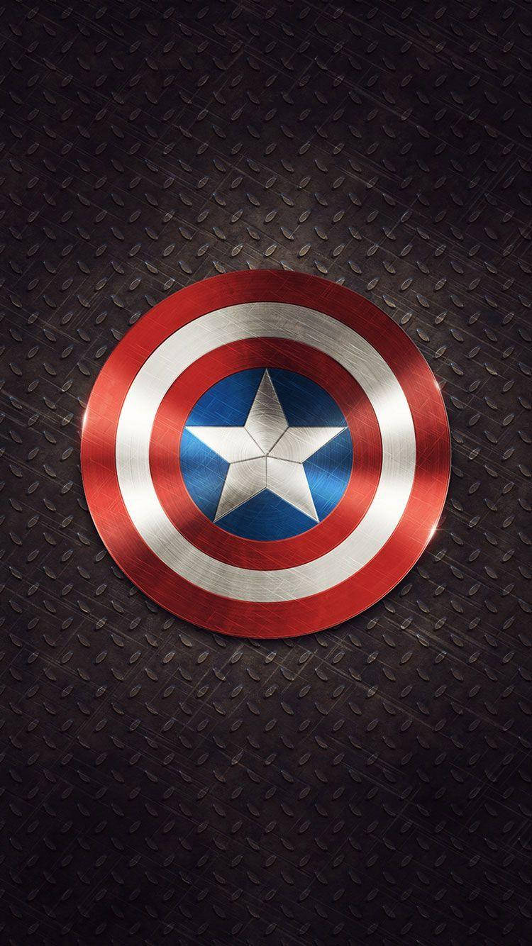 Captain America Mobile Steel Floor Background